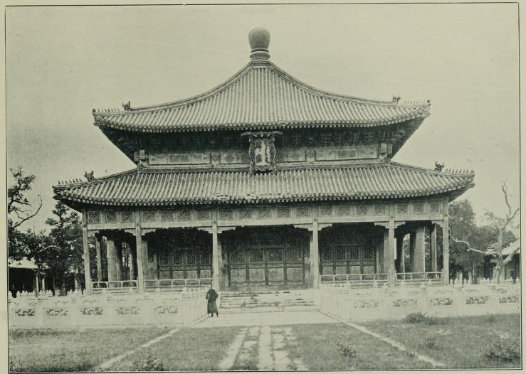 老照片：1906年拍摄的北京老建筑，保存完好