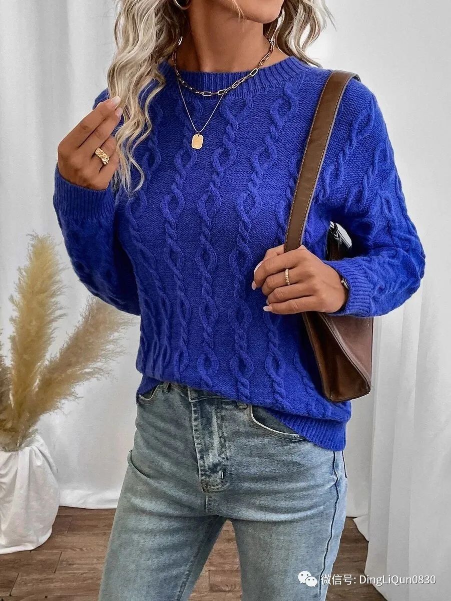 棒针毛衣编织款式女士图片大全,针织简单织法