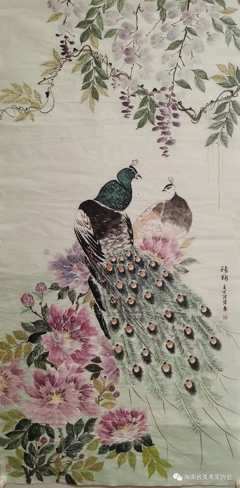 展览在线‖海南省美术家协会“艺”起抗疫网络美术展（五）