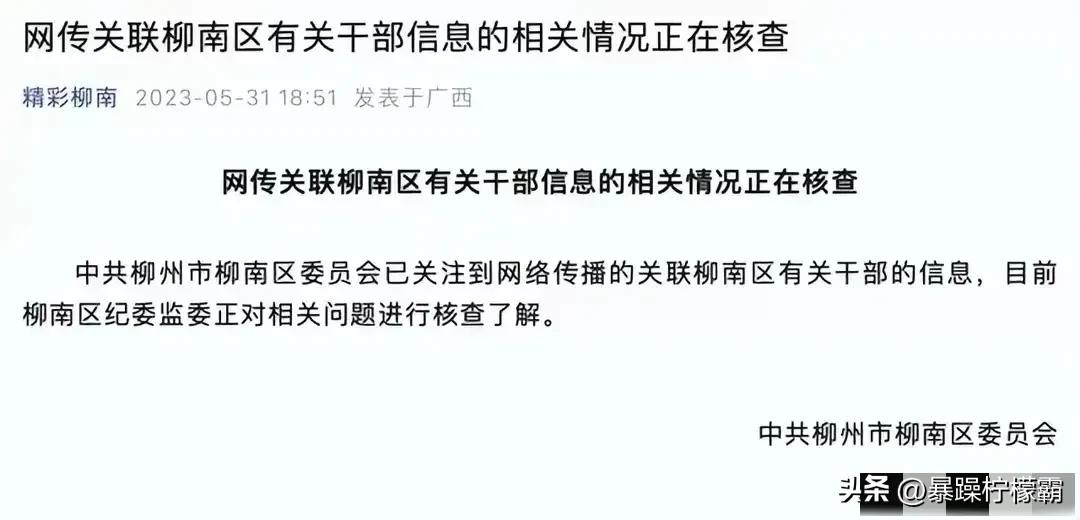 毁三观！柳州梁局长和女经理“不雅”聊天记录曝光，堪比教科书