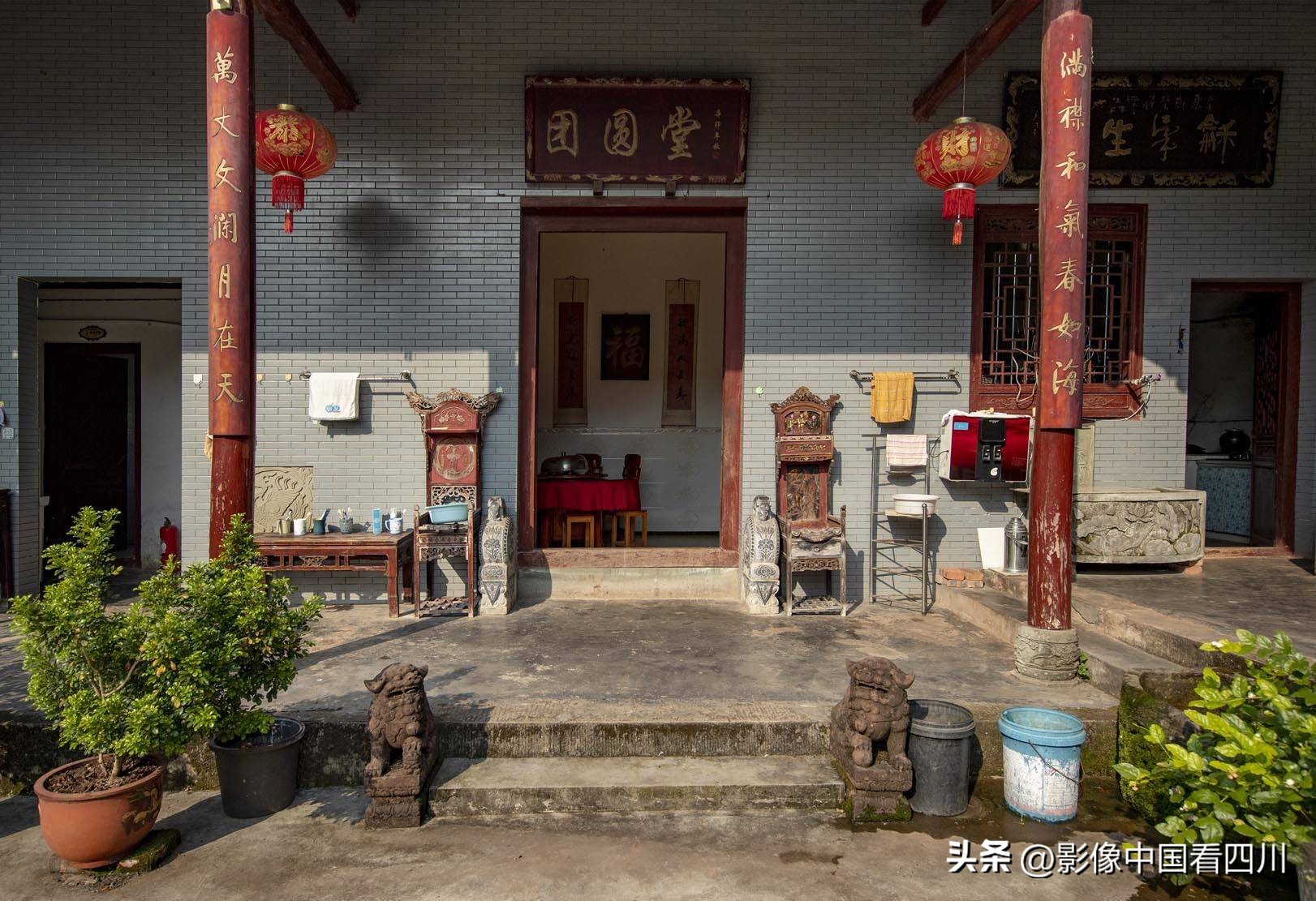 自贡市富顺县舒家村,千年古县富顺民居