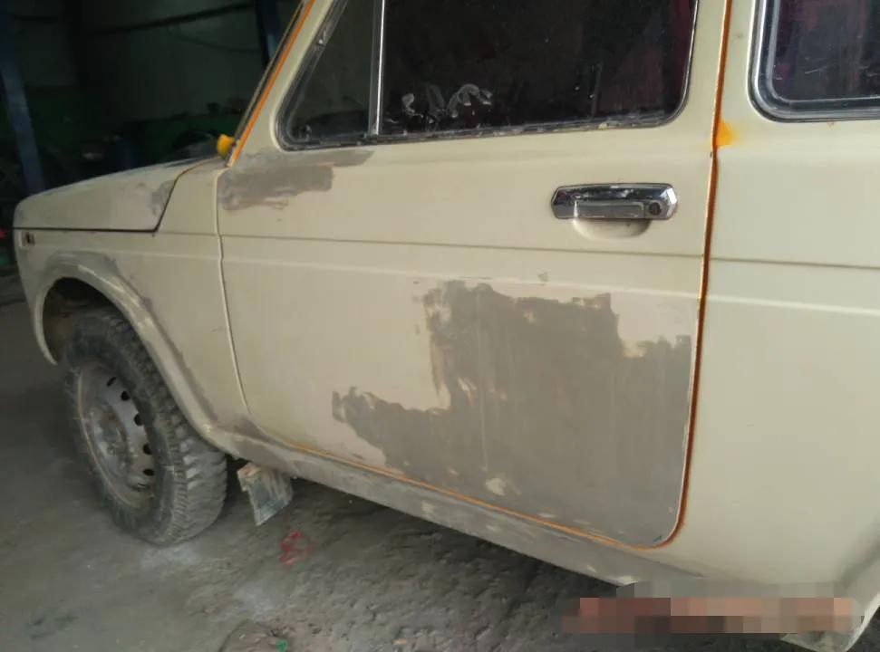 苏联拉达尼瓦爆改,苏联拉达老车修复