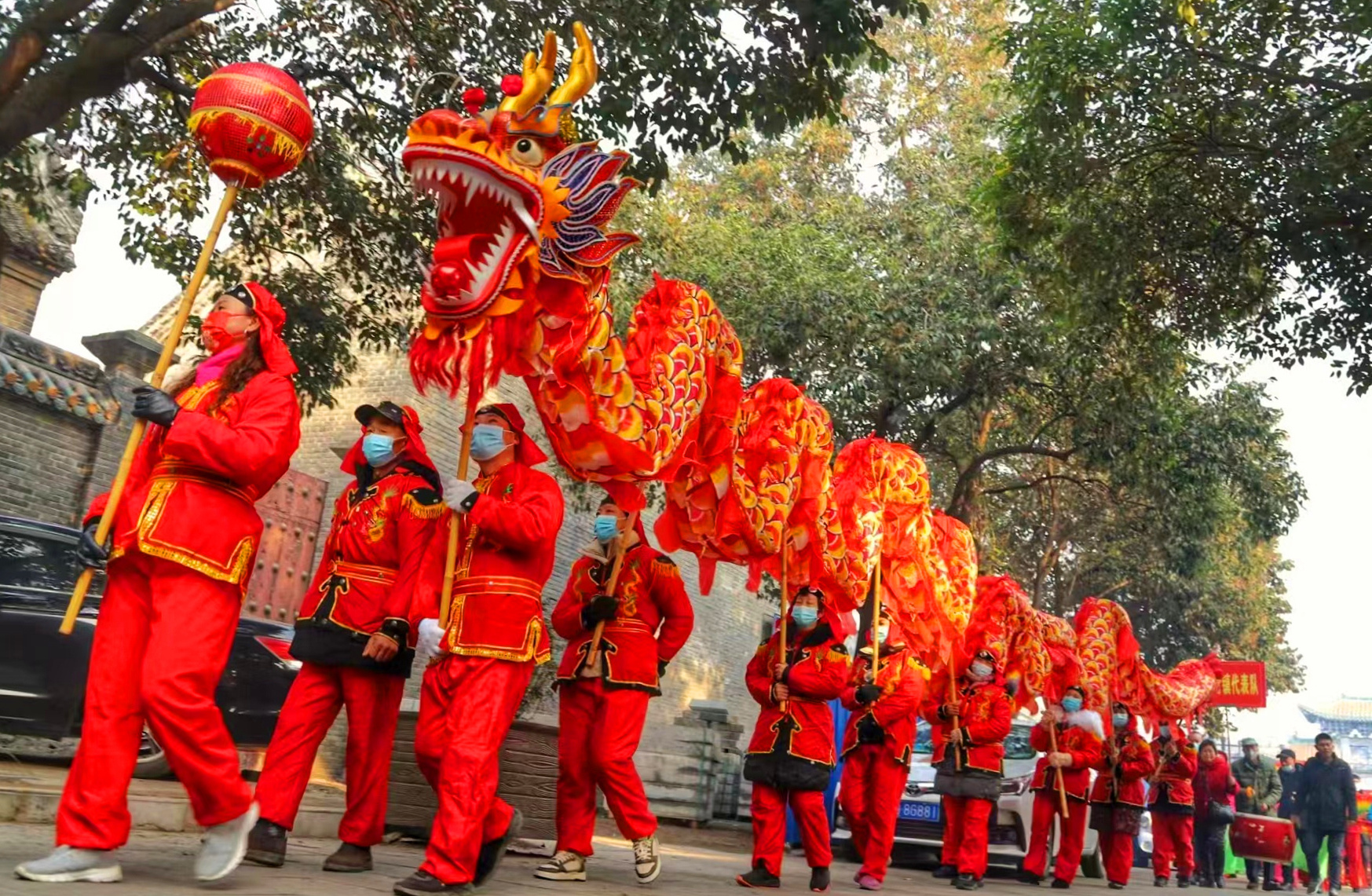 社旗建业春天庙会,河南南阳镇平春会庙会
