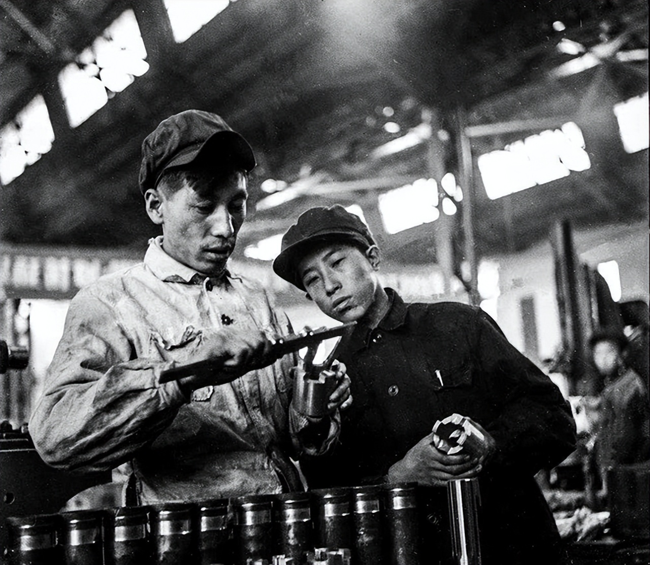 国产老式虎牌气枪,960厂生产的狮牌气枪