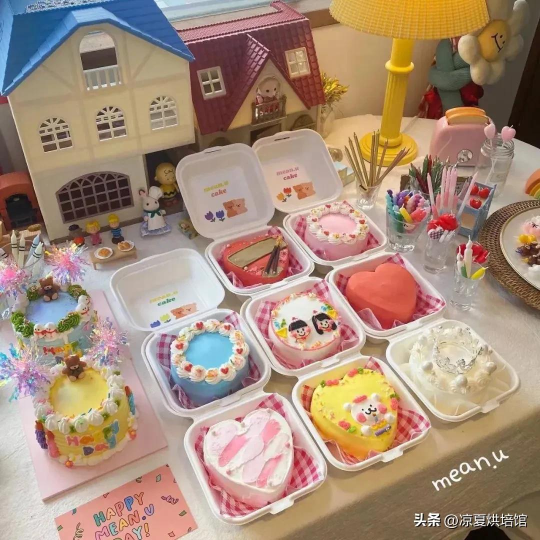 七寸便当盒子蛋糕,奥利奥便当盒子蛋糕