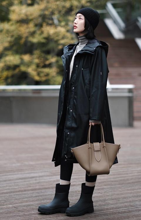 矮个子过膝盖马靴怎么搭配显高,矮个子短烟筒靴穿搭