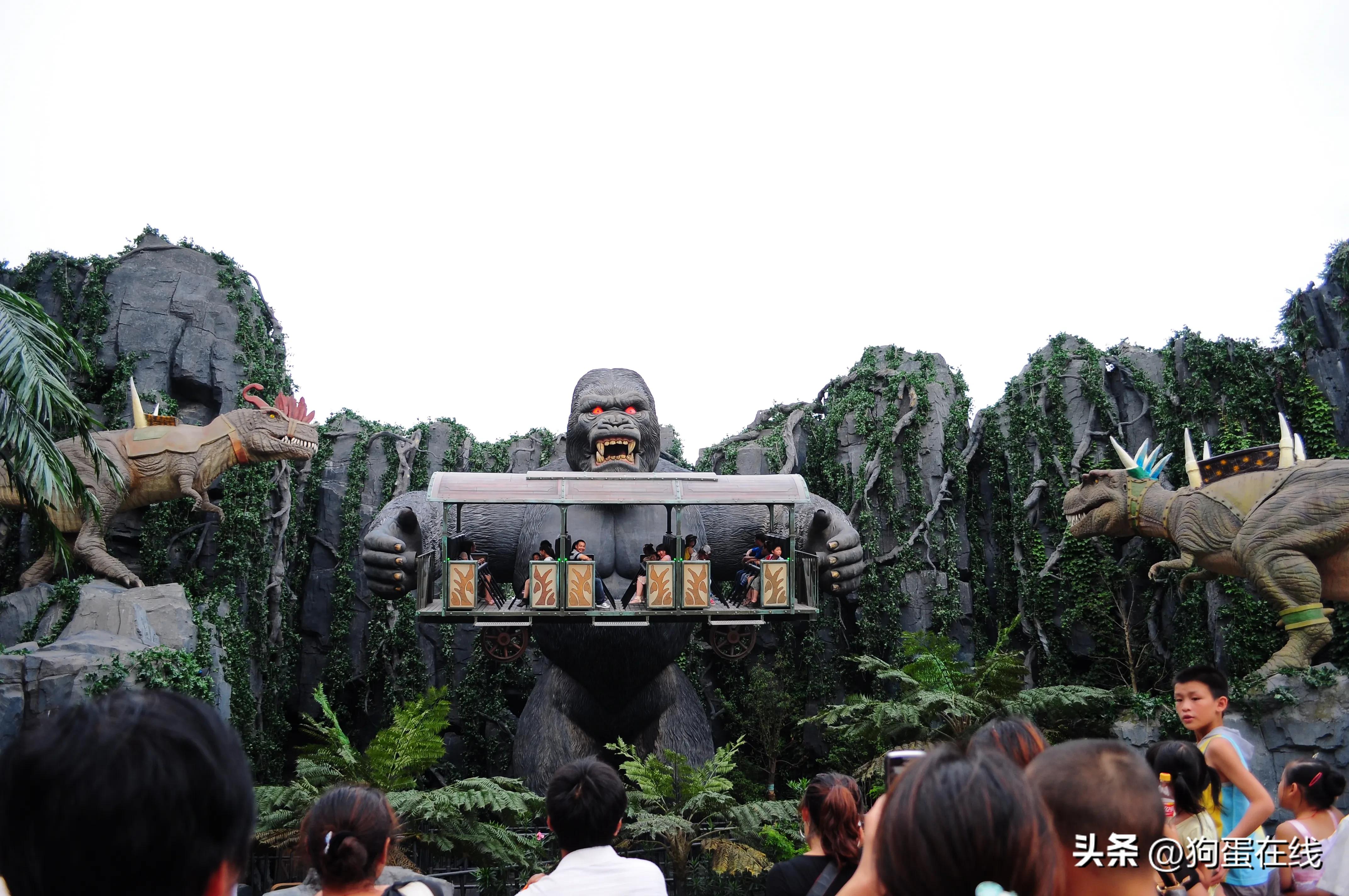 光溜达了：必须待到晚上，常州中华恐龙园体验报告