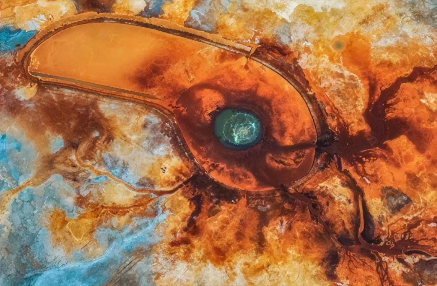 探索发现柴达木湖未解之谜,柴达木盆地的恶魔之眼的形成原因