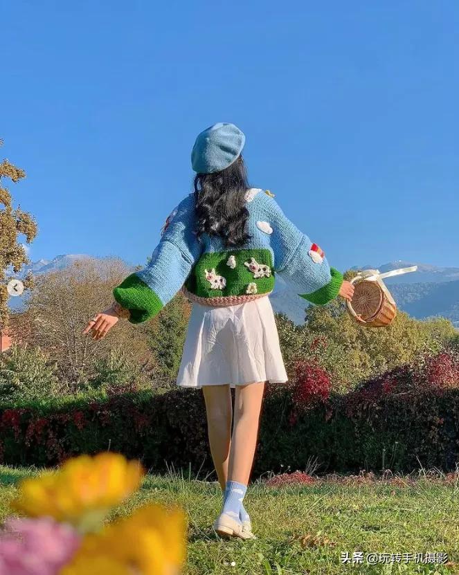 冬天戴帽子拍照摆拍技巧,冬天如何正确戴帽子拍照