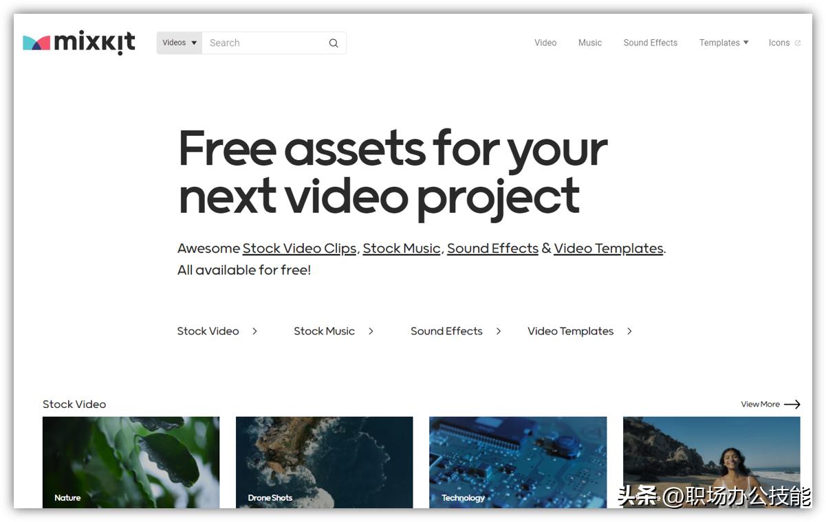 哪里有免费的视频剪辑素材,免费视频剪辑音乐素材网站