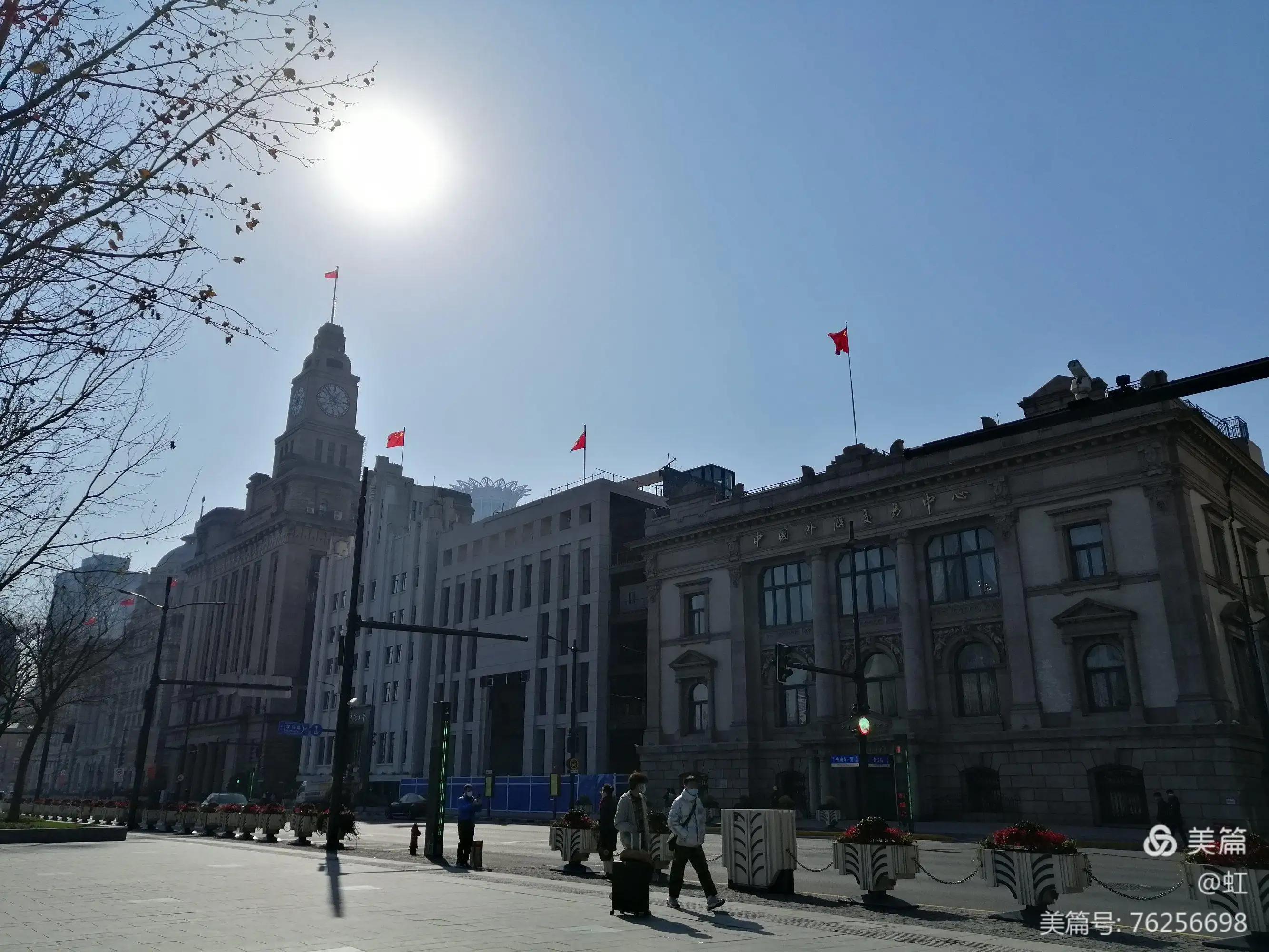 上海外滩带你欣赏不一样的风景,漫步在外滩看风景