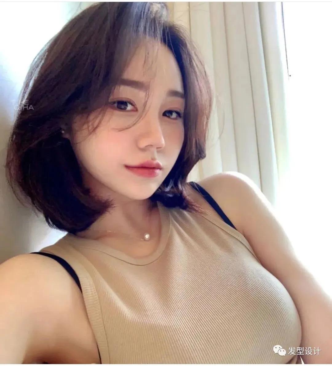 短发推荐大圆脸利落,2021圆脸大脸最火短发