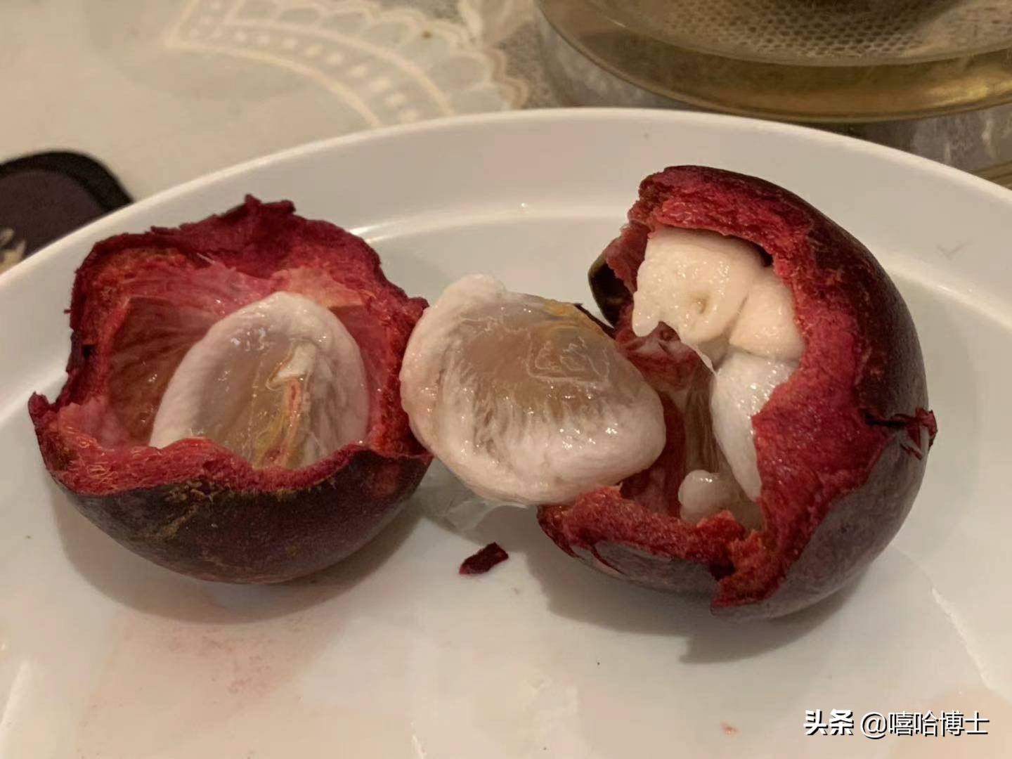 超级显微镜下的山竹,显微镜下的山竹果