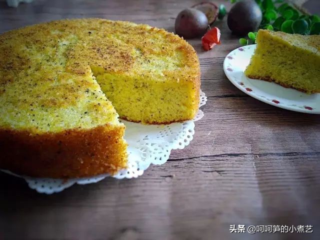 教你制作戚风蛋糕香甜美味喧软,一看就会做的戚风蛋糕详细做法