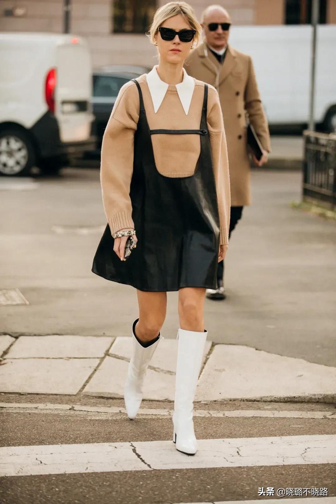 最近比较火的马丁靴和骑士靴,骑士靴跟马丁靴