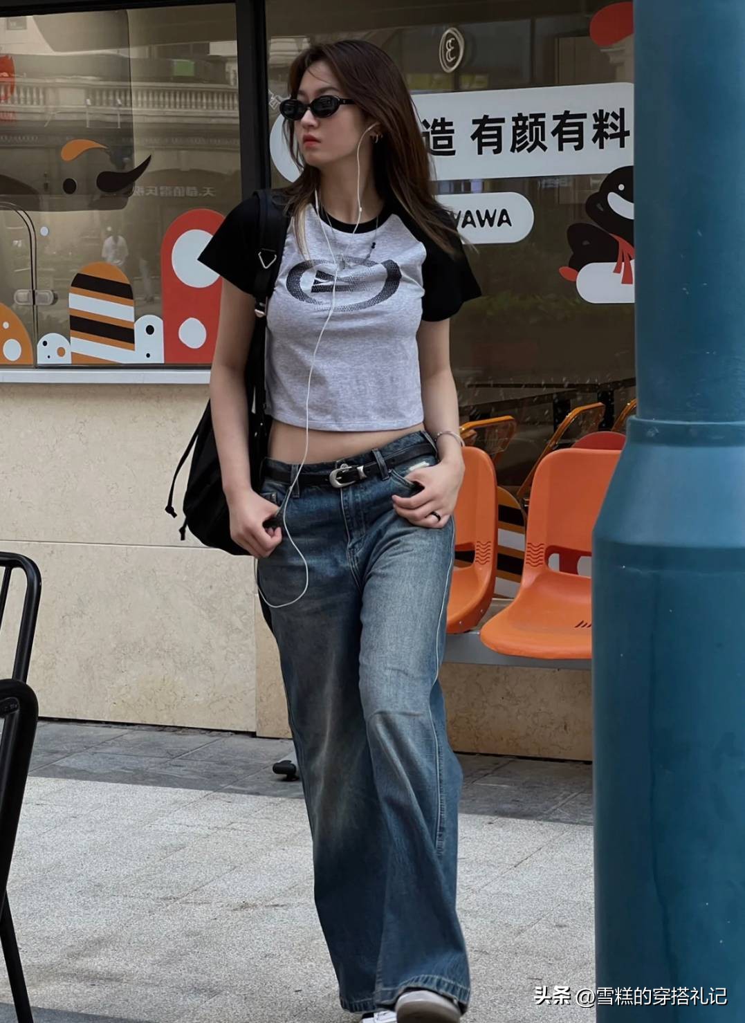 短款上衣不露腰搭配,短上衣如何不露腰穿好看