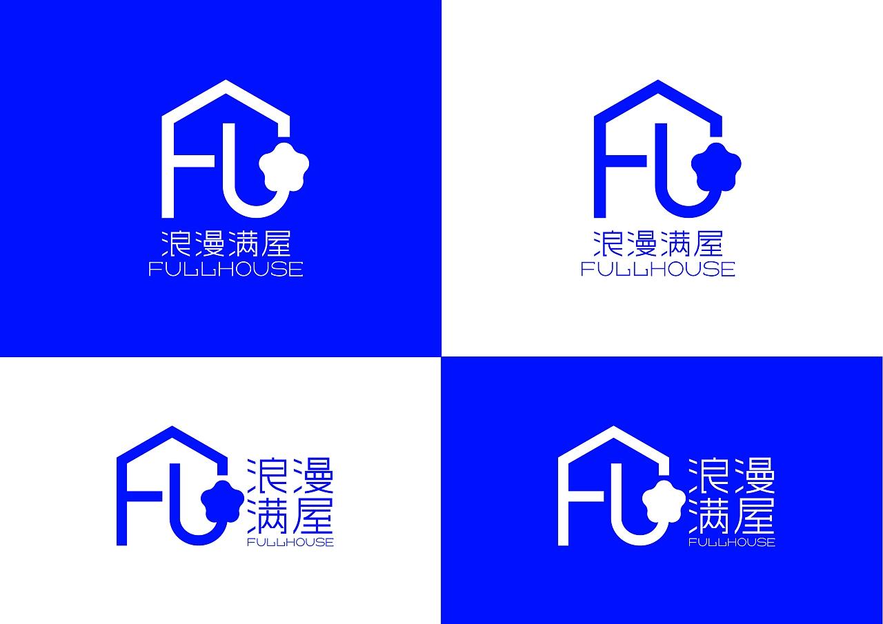 花店logo设计案例欣赏,一间花店logo设计理念