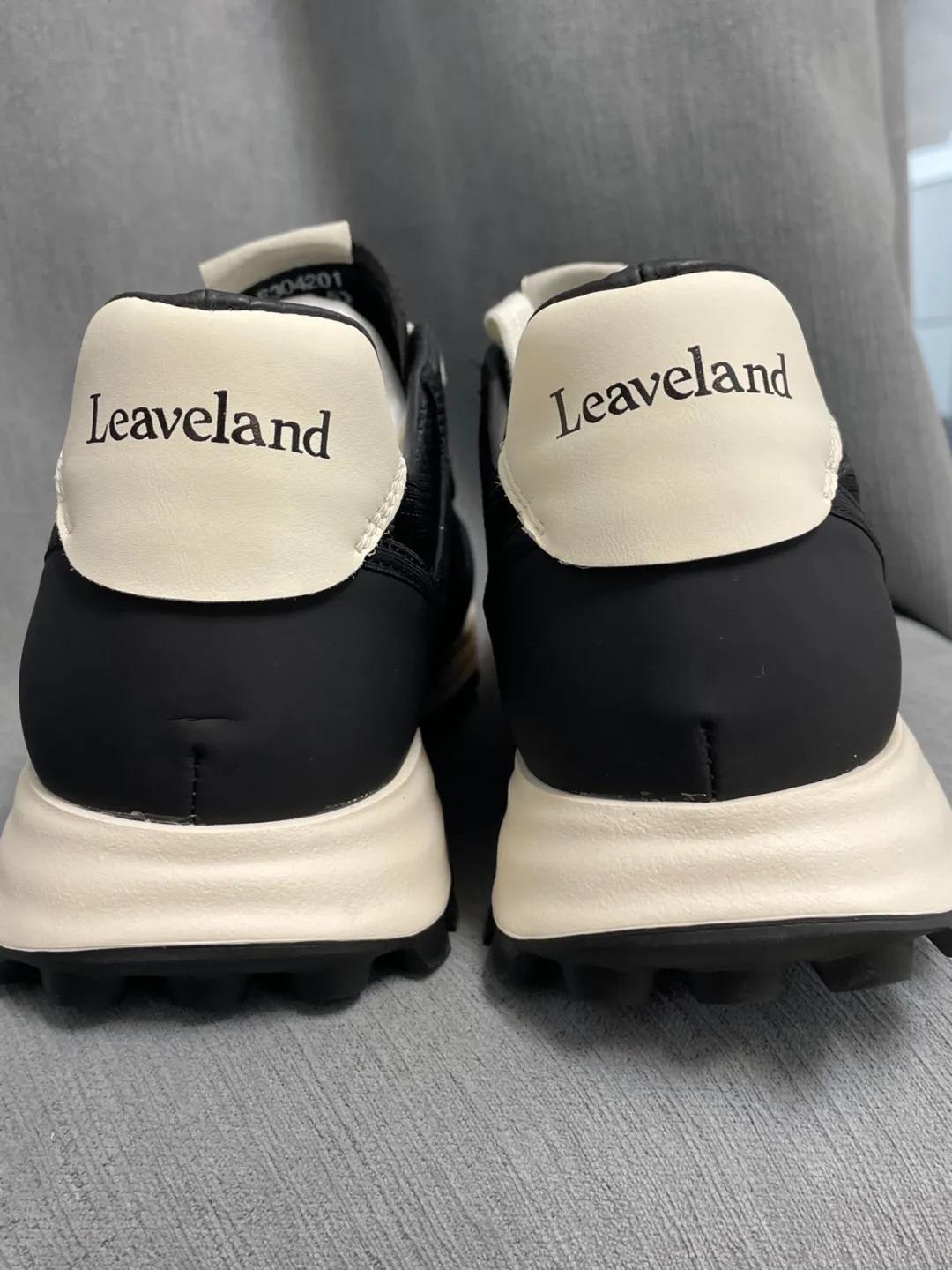 leaveland枫叶厚底增高休闲鞋,leaveland枫叶新款男士真皮工装鞋