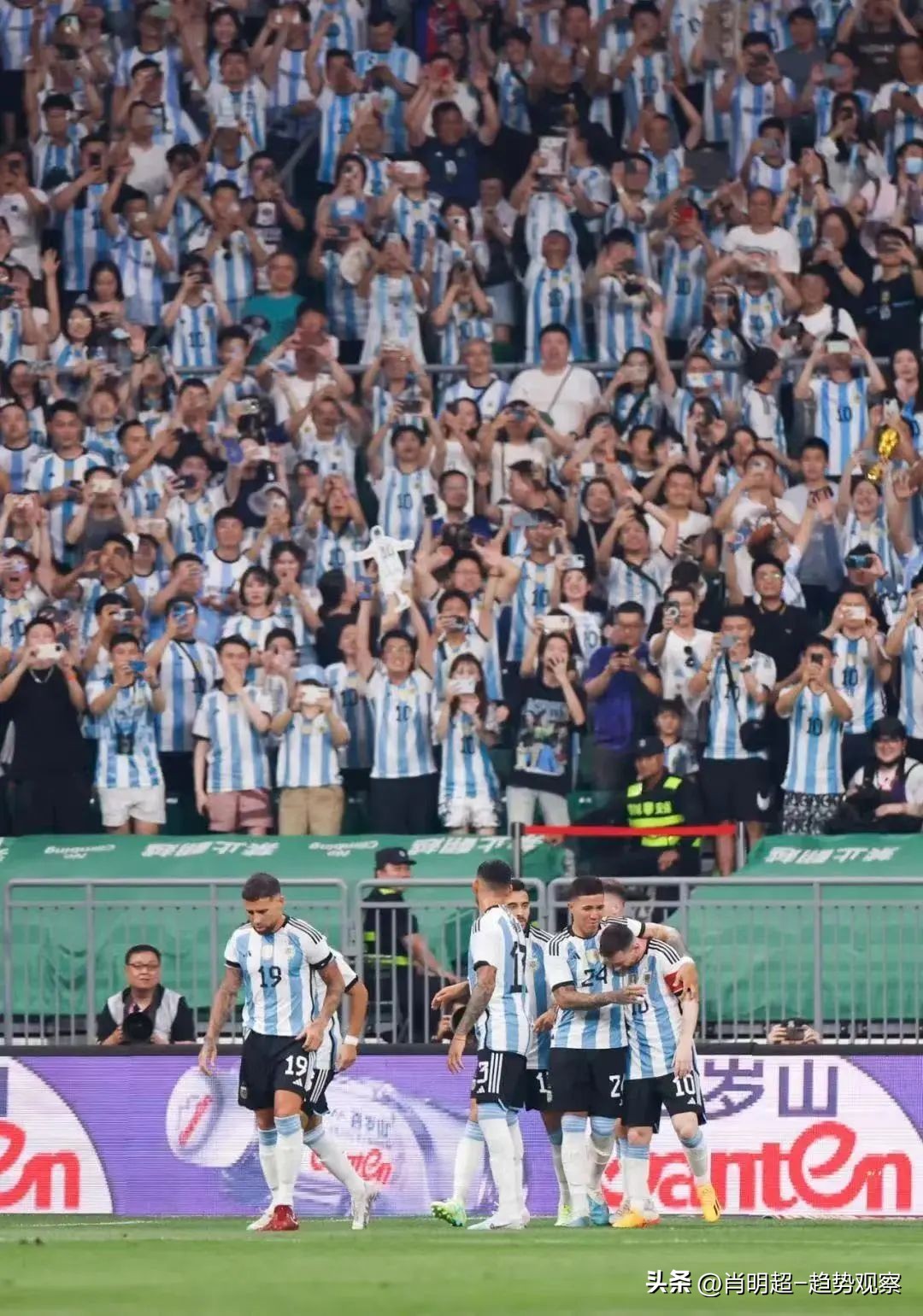 梅西中国行火爆程度,梅西中国行第10分钟