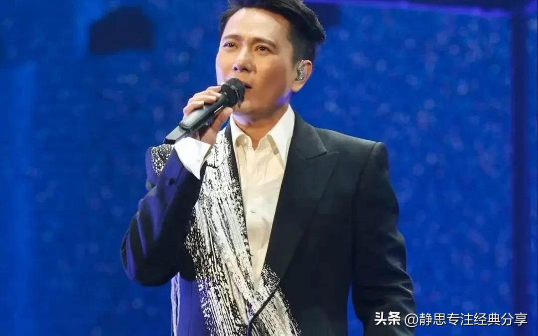 情歌王子张信哲年轻时,张信哲被称为情歌王子