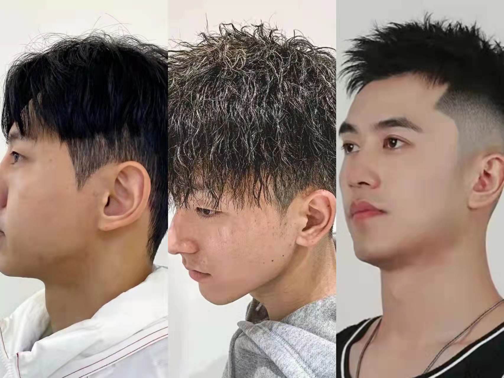 男士两边不铲青的发型,为什么日韩男生不留短发