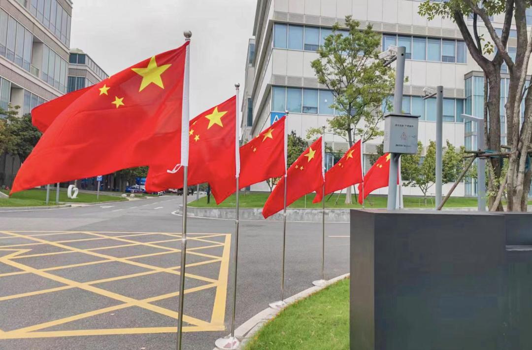 今年国庆合肥高新区，红了！