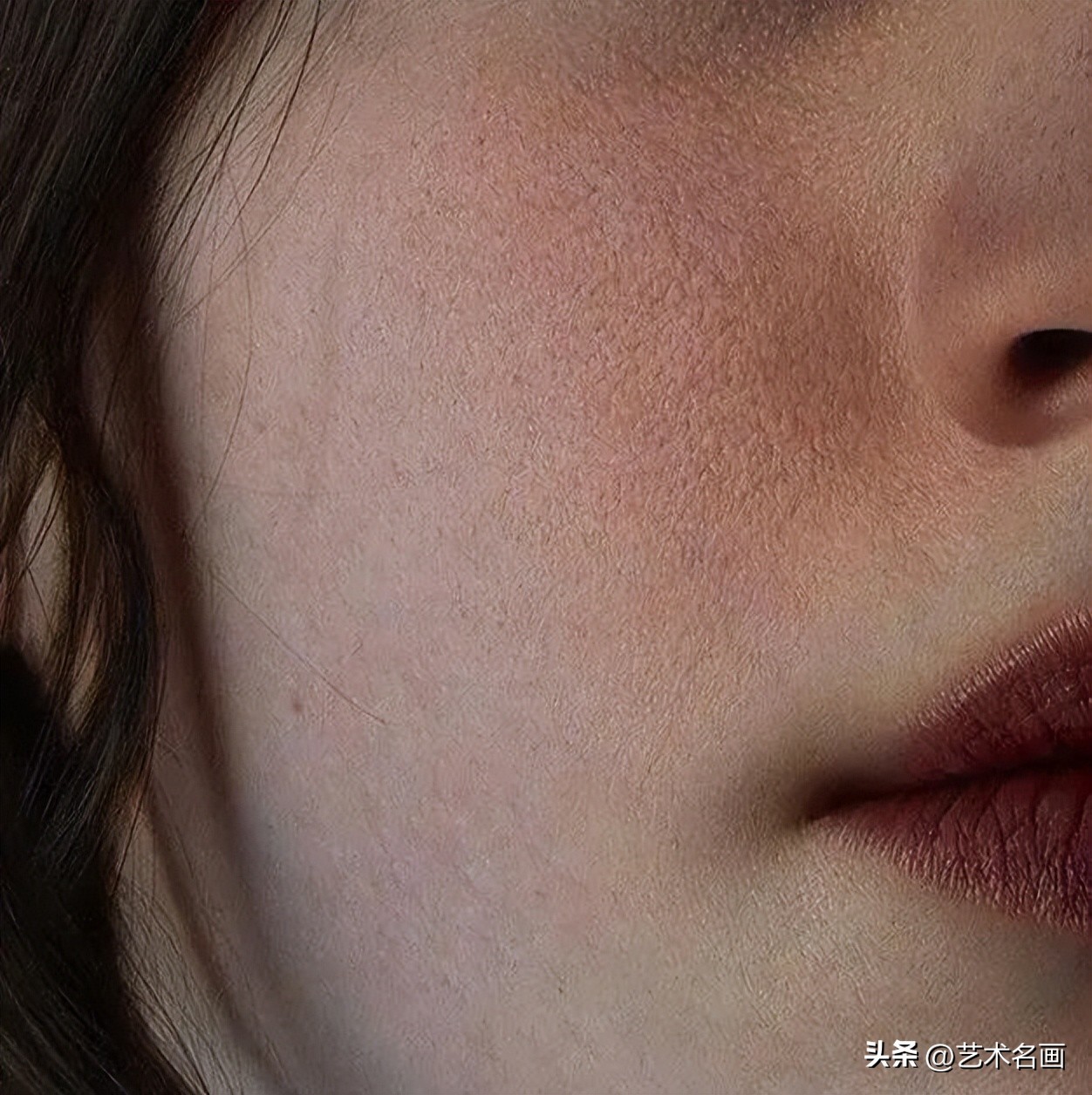 布格罗油画人物高清作品图文,马可格拉西超写实油画图片