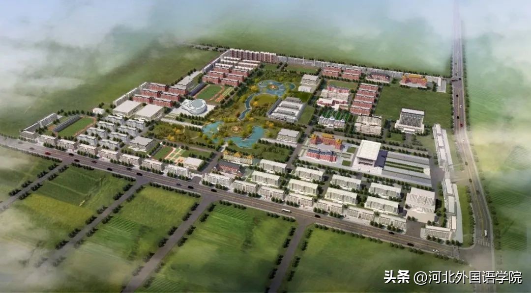 河北外国语学院万国风情小镇,河北外国语学院新校区万国风情街