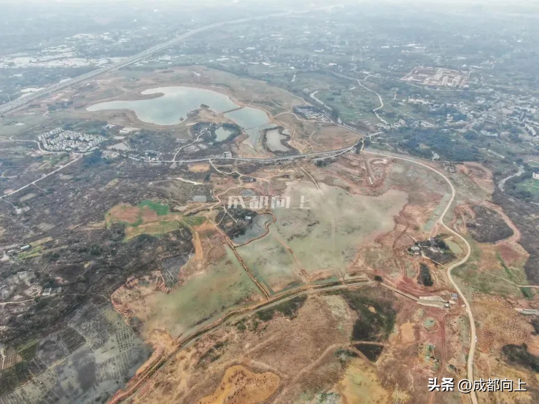 成都天府新区人工湖,天府新区在建人工湖