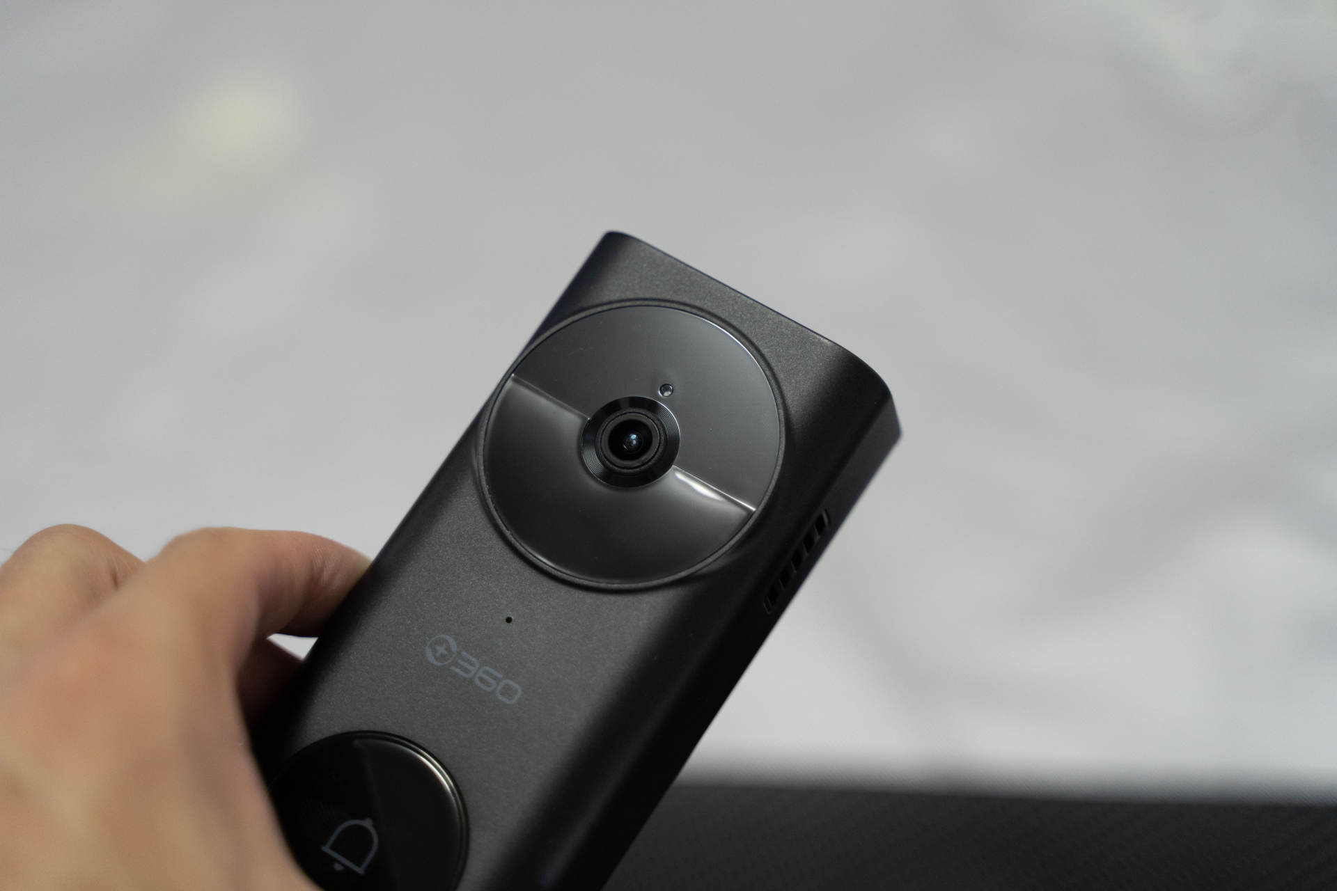 不插电可视门铃带显示屏无线,无需打孔家用门铃