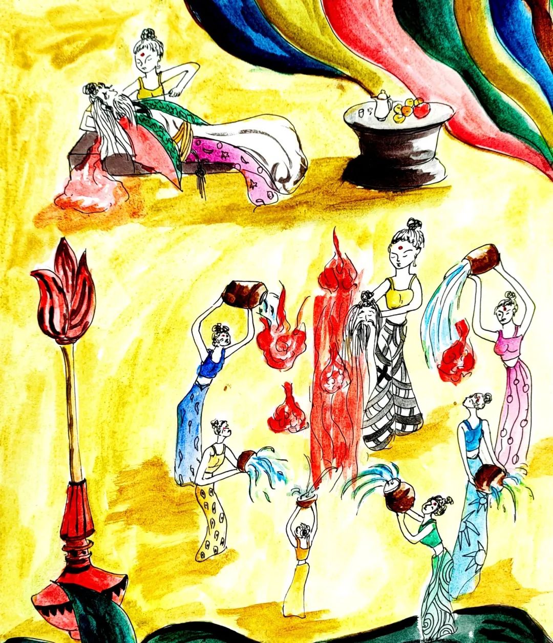 泼水节的来历简介,中国历史上的泼水节