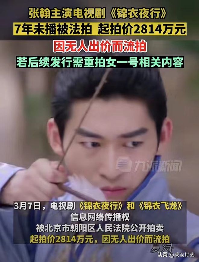 锦衣夜行张翰,朴敏英张翰锦衣夜行为什么播不了