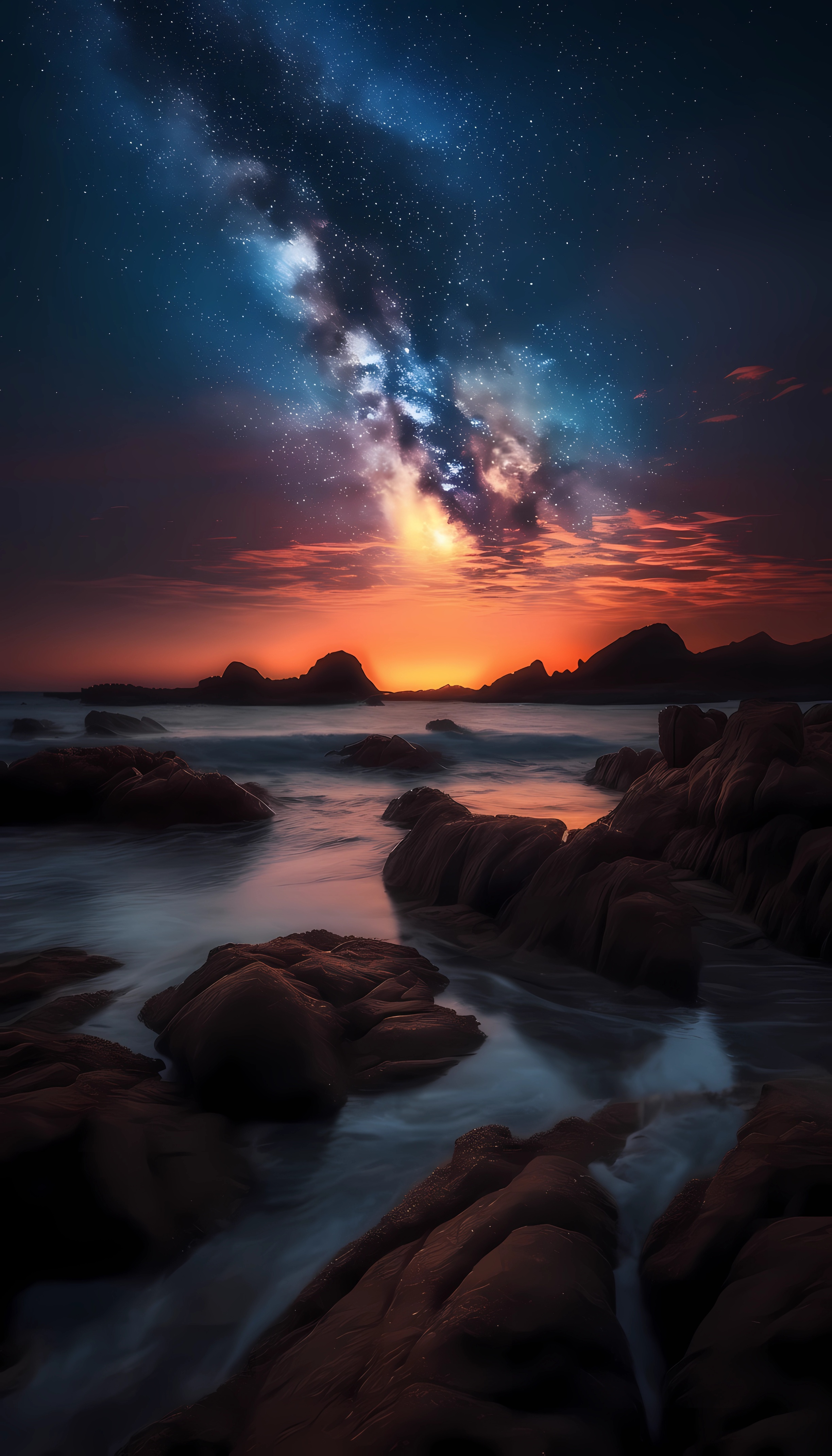 极光唯美高清手机壁纸,手机星空极光壁纸高清大图