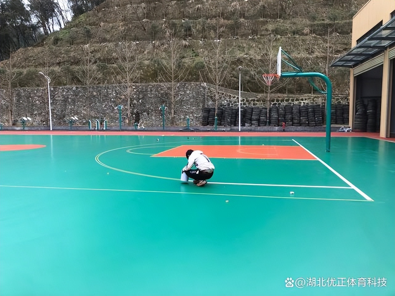 硅pu塑胶篮球场一平方多少钱,北京硅pu塑胶篮球场报价