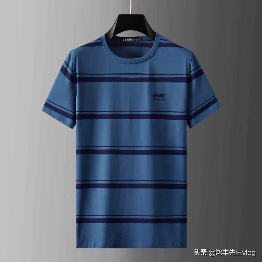 jeep短袖t恤专卖店男装翻领,jeep短袖t恤男纯棉官方正品