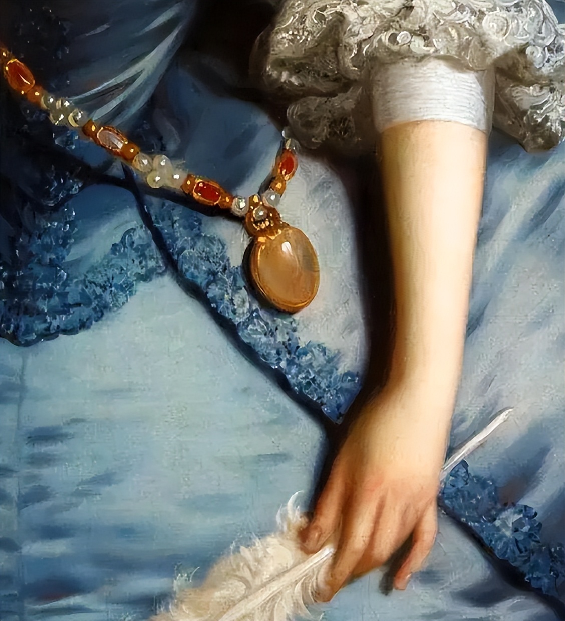 聊欧洲,欧洲中世纪风格三件套首饰