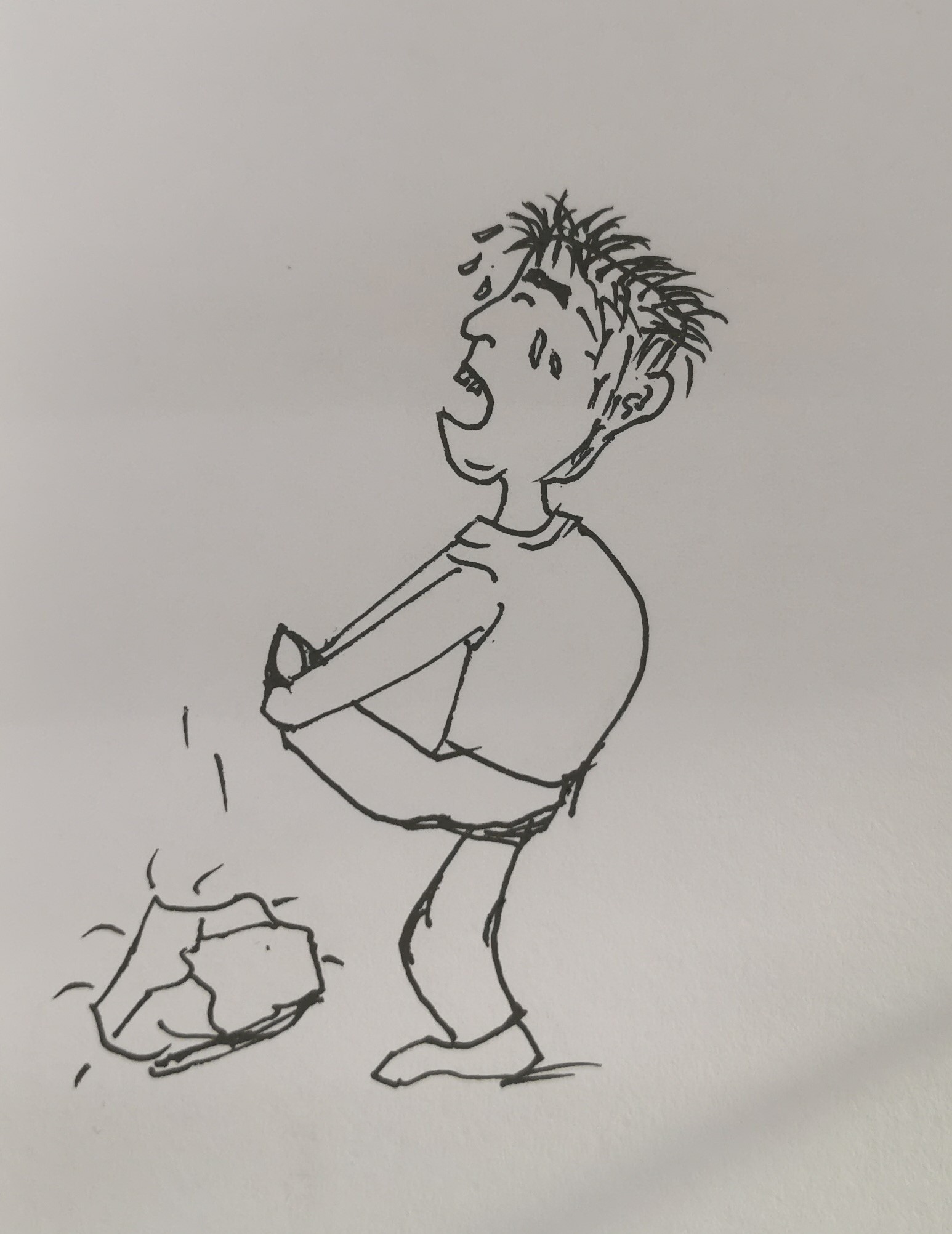 别人都是搬起石头砸自己的脚,搬起了石头砸了自己的脚