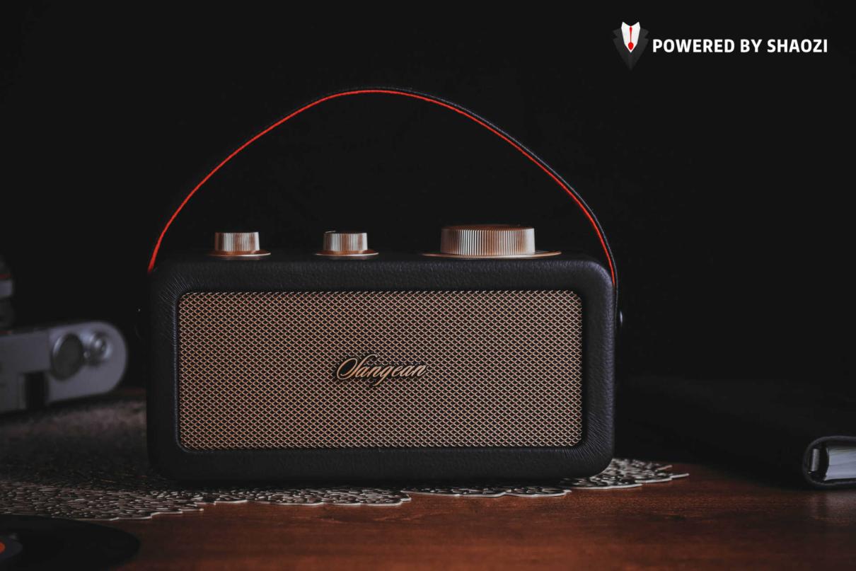 国货之光蓝牙音箱,山进M1复古蓝牙音箱