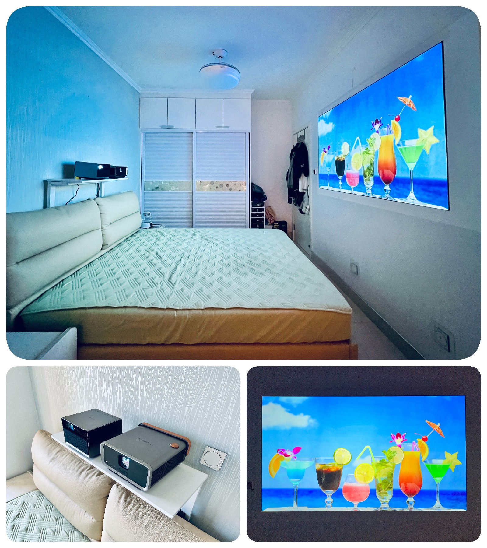 极米投影仪4k深度测评,4k投影仪宏碁对比极米