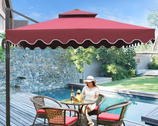 遮阳伞的选购小窍门图片,户外遮阳伞怎么挑选结实