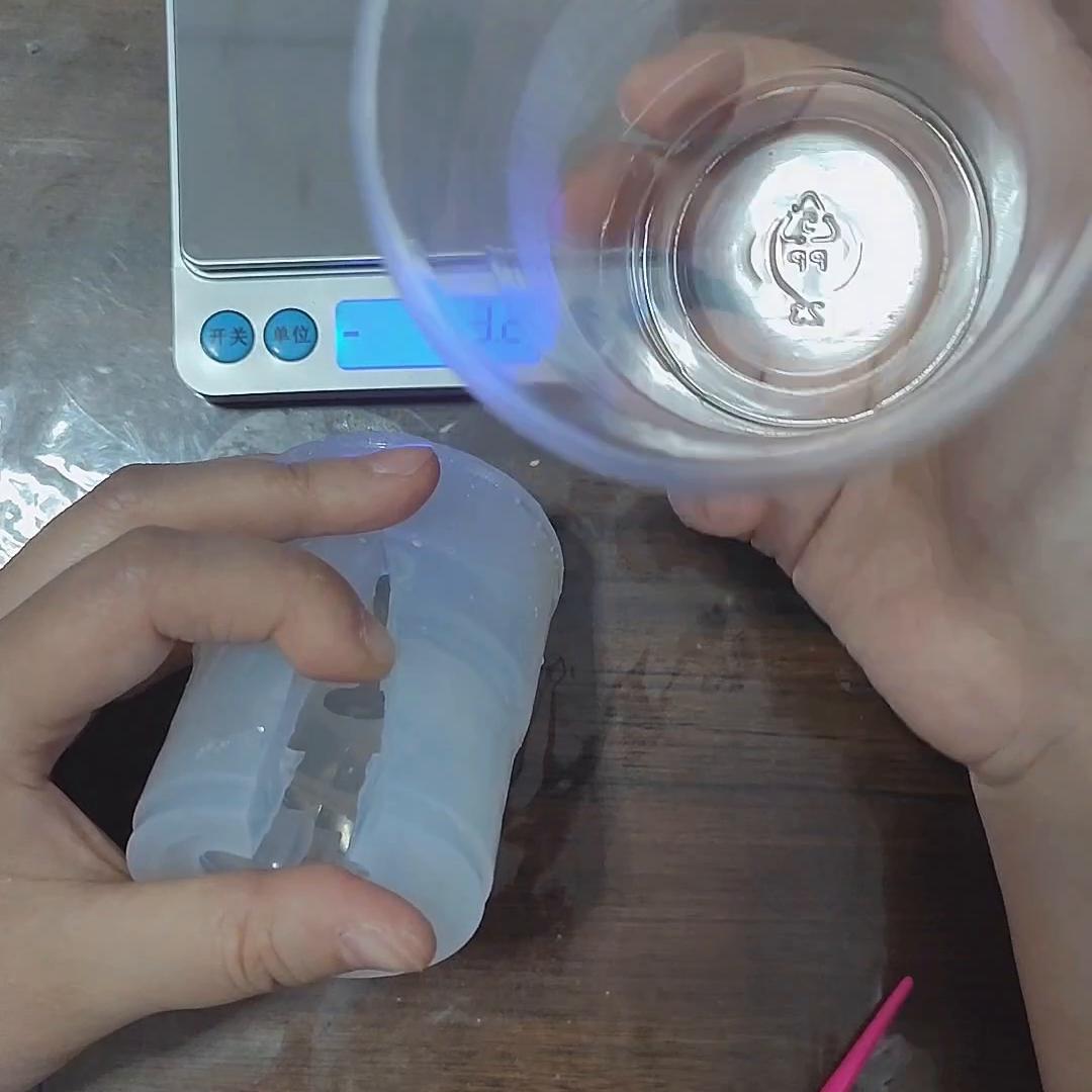 立体鹿滴胶模具,保姆级滴胶填色教程