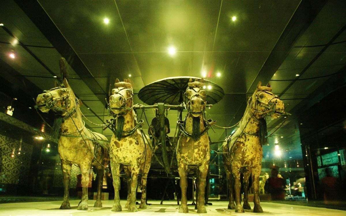 还原后的秦始皇陵惊现黑科技,秦始皇陵里都是黑科技吗