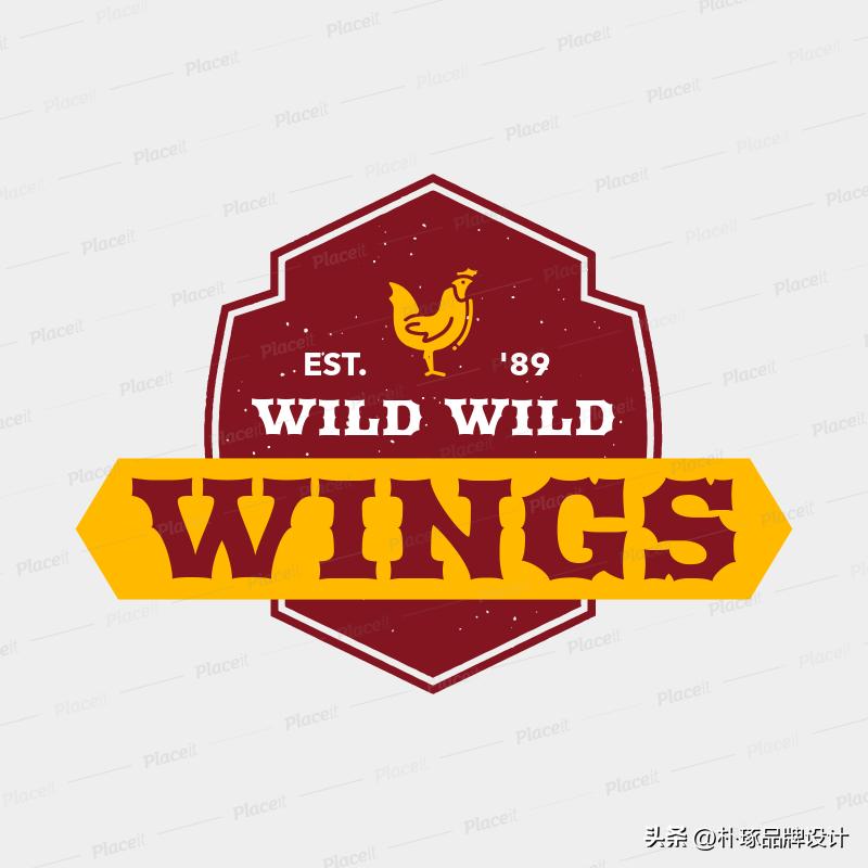 几何抽象标志logo设计,标志的构成元素logo