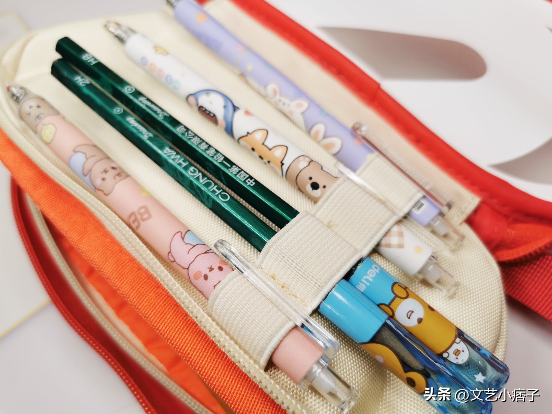 笔袋分享学生党大容量,学生党大容量笔袋