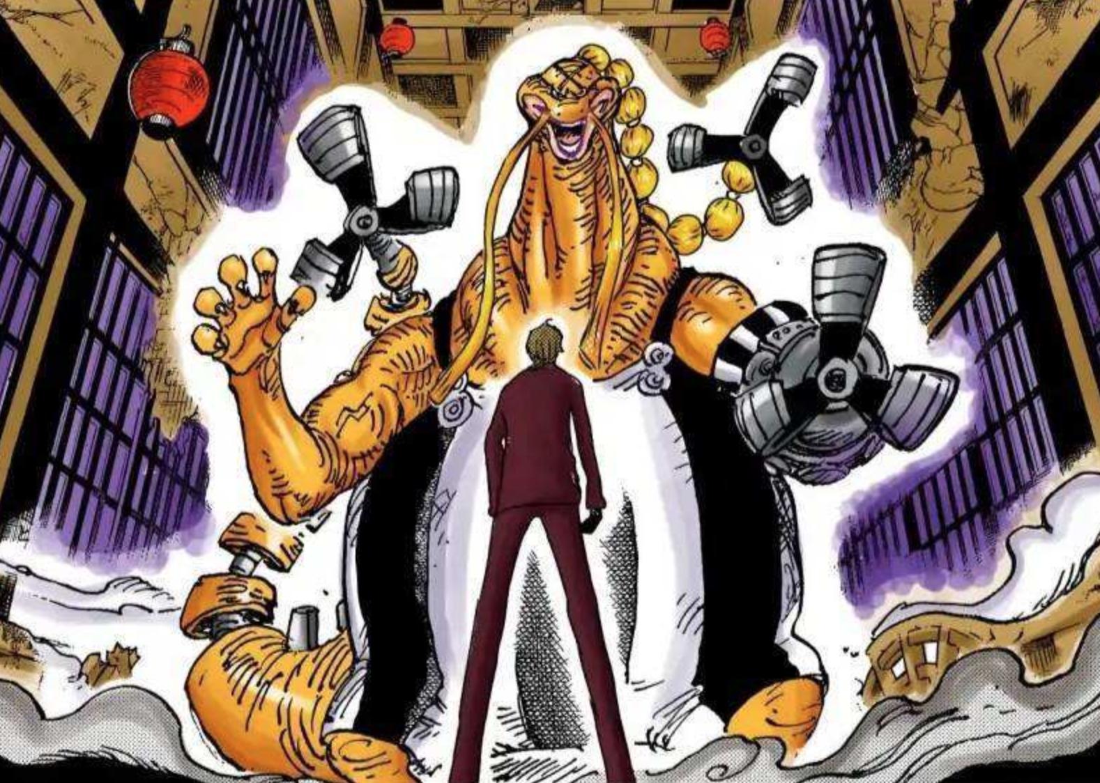 海贼王1034话山治vs奎因,海贼王山治1028话