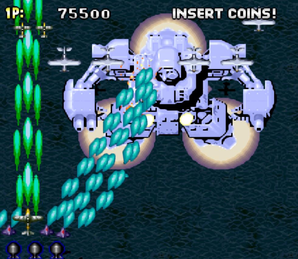 街机游戏打击者1945iii一命通关,街机游戏1945里的飞机介绍