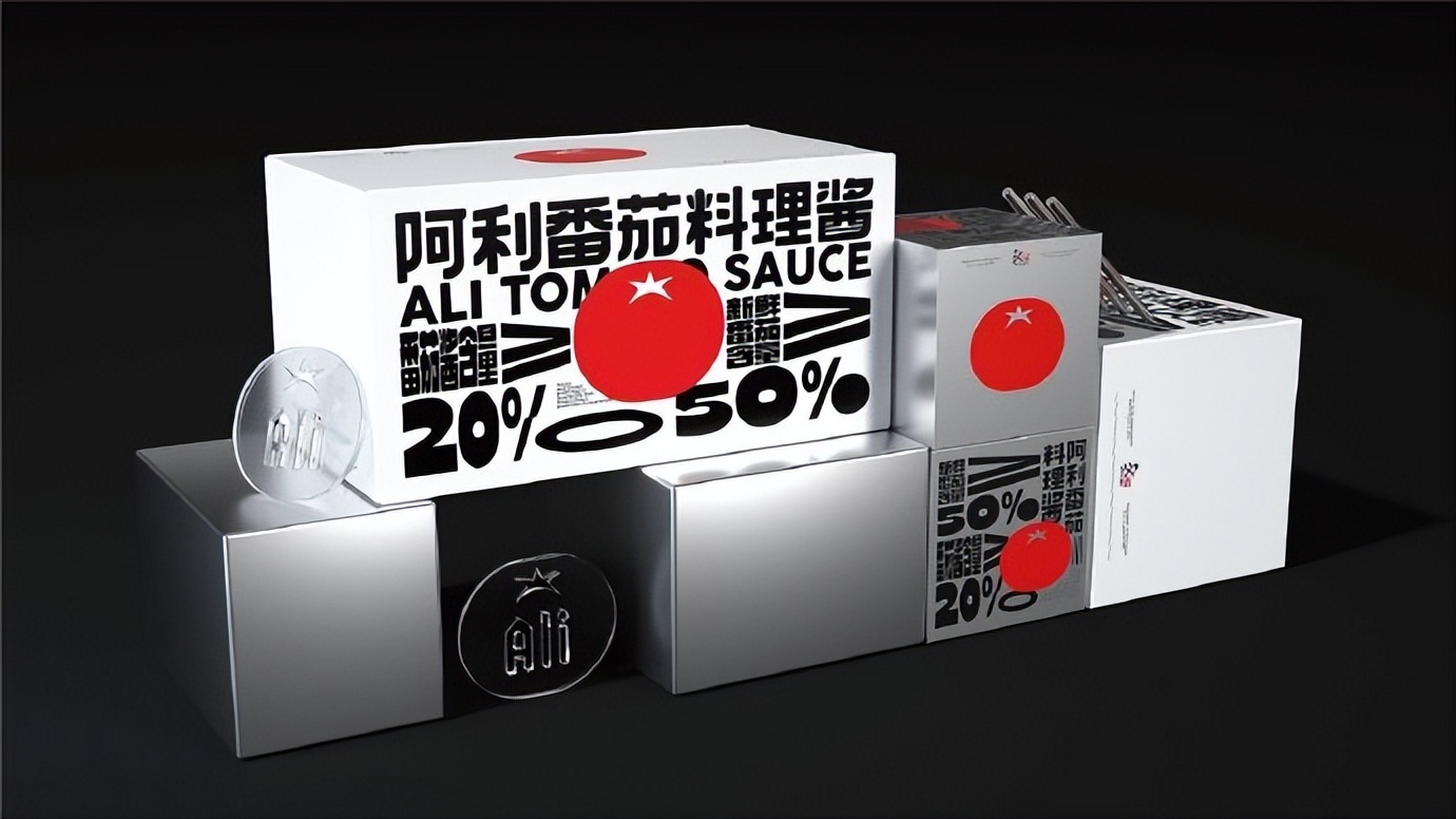 番茄酱包装设计,日本番茄酱包装设计