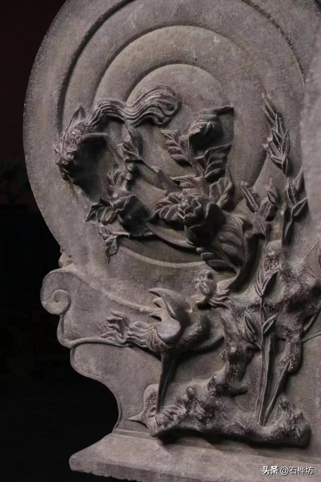 石雕青石门墩抱鼓石庭院园林摆件,淄博青石门墩抱鼓石庭院门口摆件