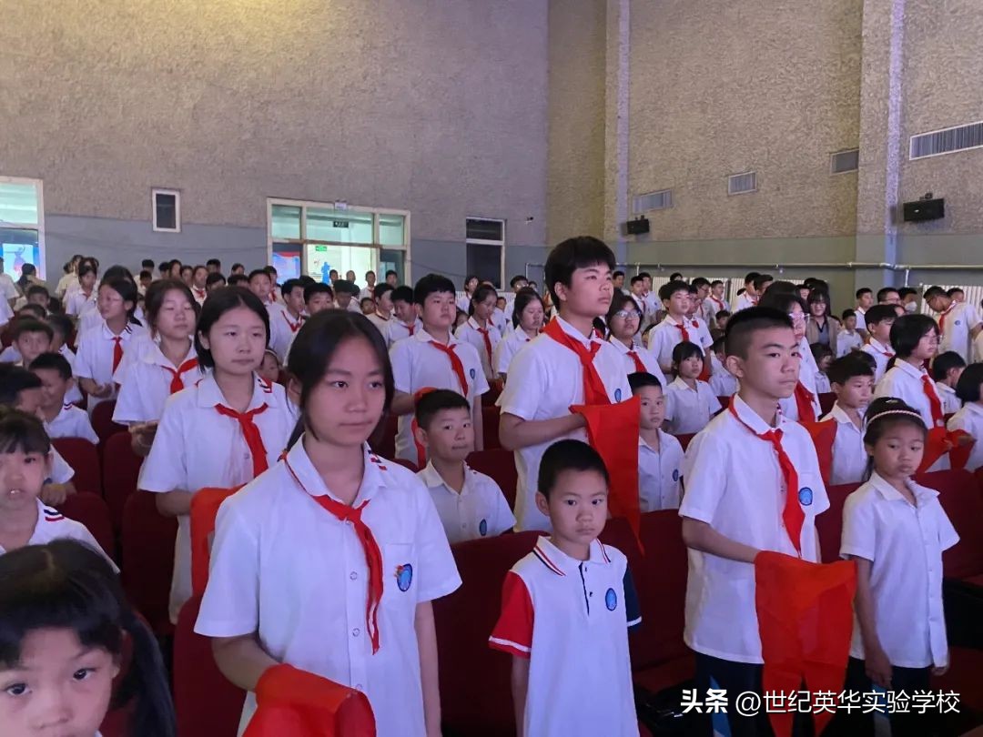 济南市古城实验学校入队仪式,济南泉润学校入队仪式