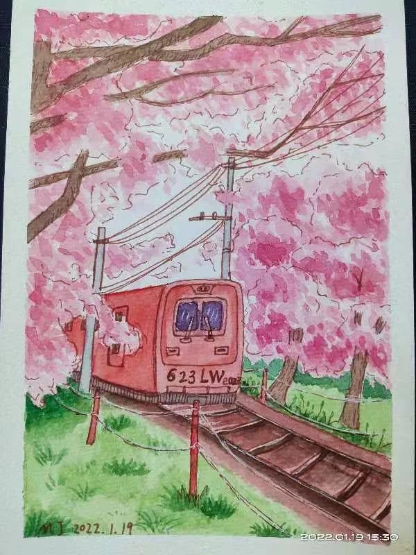 幸福的画吧画友作品展示,幸福画吧7月份作品